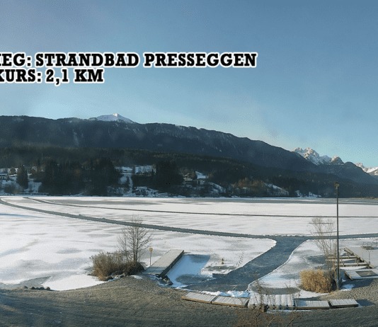 Pressegger See zum Eislaufen freigegeben!
