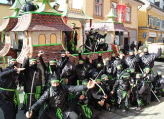 Faschingsgruppe Pöckau 4-facher Sieger in Villach