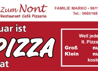 Pizza-Monat beim NONT