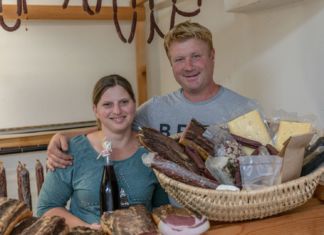 Kontaktfreies Einkaufen im Selbstbedienungsladen beim GEFAT in Würmlach