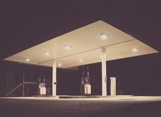 Einbruchsdiebstahl in Tankstelle