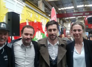 Daniela Schelch und Radlwolf beim Radforum Kärnten 2020