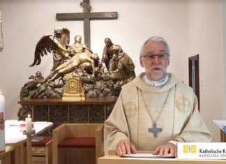 Freiluft-Gottesdienst mit Bischof im Lavanttal