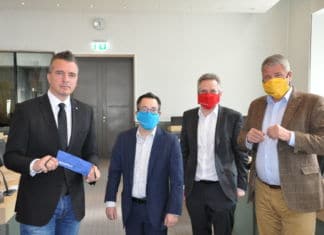 VP-Malle stellt Mund- und Nasenschutz für Abgeordnete zur Verfügung