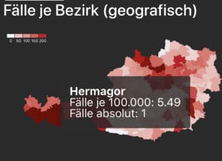 COVID-19: Über 12.000 positive Fälle in Österreich
