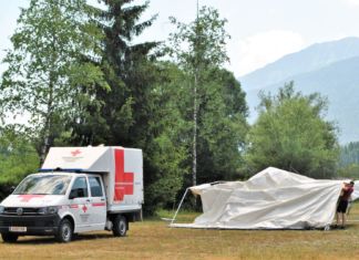 Die Katastrophenhilfseinheit sucht freiwillige MitarbeiterInnen