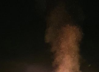Großbrand in Saak
