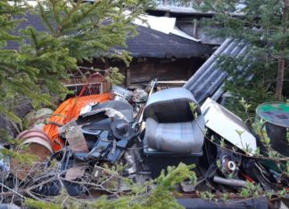 Müllablagerungen in Wäldern und Naherholungsgebieten