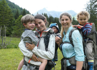 Die „BackpackingMoms“