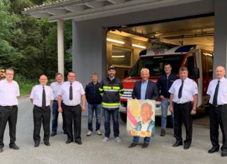 Abschiedsfeier für den langjährigen Gemeindefeuerwehrreferenten Bürgermeister a.D. Walter Hartlieb