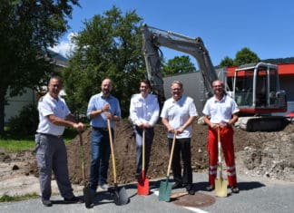 Rot Kreuz Ortsstelle Kötschach Spatenstich