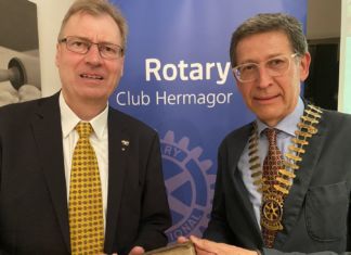 Der Rotary-Club (RC) Hermagor hat einen neuen Präsidenten