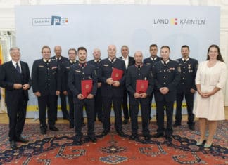 Land Kärnten würdigt ehrenamtliche Tätigkeit und Lebensretter