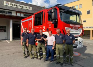 Neues Tanklöschfahrzeug für die Freiwillige Feuerwehr Hermagor