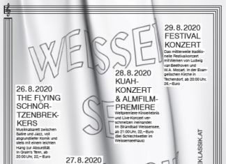 6. Weissensee Klassik Festival 2020 – Kultureller Lichtblick Ende August