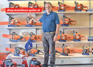 Online-Shop für großes Gerät
