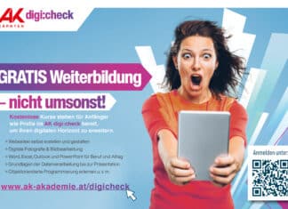 GRATIS Weiterbildung mit dem AK digi:check