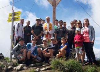 Neues Gipfelkreuz am Riebenkofel!