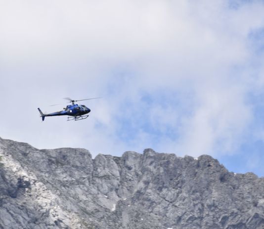 Felssturz am Nassfeld