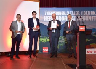 100 Prozent Zustimmung für Burgstaller als neuen Bezirksvorsitzenden der SPÖ Hermagor