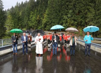 Lesachtal: Brücke Oberring feierlich eröffnet