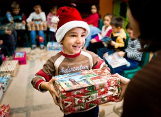Die weltweit größte Geschenkaktion für Kinder in Not