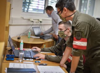 Soldatinnen und Soldaten als Contact Tracer