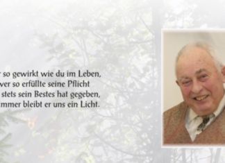 Georg Zimmermann im 89. Lebensjahr verstorben