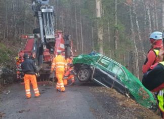 Fahrzeugbergung auf der Egger Alm