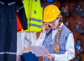 Damen und Herren Arbeitskleidung