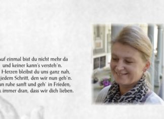Anna Herzog im 58. Lebensjahr verstorben