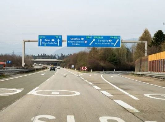 Kärnten: Auf A2 gab es die meisten Geisterfahrer