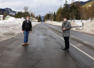 Sanierung Landesstraße 35 durch die Marktgemeinde Bad Bleiberg!