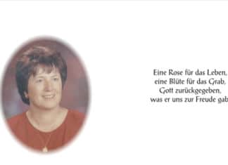 Gertraud Groinig im 63. Lebensjahr verstorben