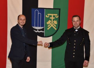 Angelobung von Bgm. Christian Hecher und dem neuen Gemeinderat in Bad Bleiberg