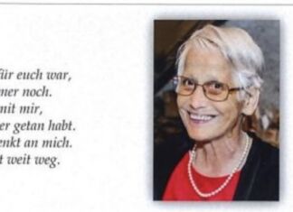Maria Gerda Themeßl-Huber im 83. Lebensjahr entschlafen