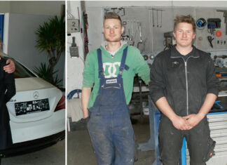 70 Jahre Auto Schwarz