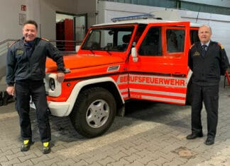 Die Klagenfurter Feuerwehr ist fest in Lesachtaler Hand