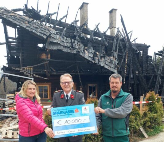 Rotes Kreuz: Schicksalsschlag in Arriach – Rotes Kreuz Kärnten hilft