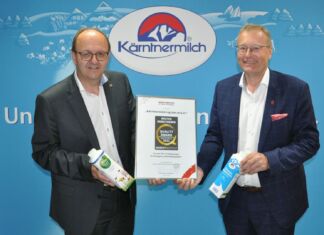 Quality Award 2021 – Kärntnermilch unter den Top 10 der besten Arbeitgeber in Kärnten und Osttirol