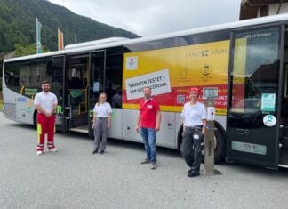 “Fahrplanänderung” für Testbus in Kirchbach