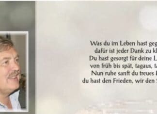 Josef Wieser im 79. Lebensjahr verstorben