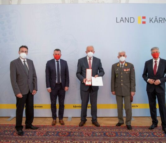 Hohe Bundesauszeichnung für Landtagspräsident a.D. Rudolf Schober