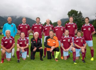 Nationalteam der Bürgermeister kickte im Gitschtal