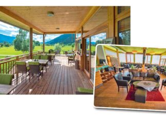 Traumambiente im Golfrestaurant Waidegg