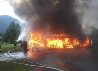 Sirenenalarm: Brand in Neudorf bei Hermagor