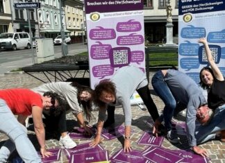 Kärntner Städte treten gegen Gewalt an Frauen an