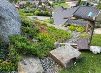 Felssturz in Kirchbach