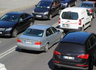 Baustelle auf dem Weg in den Italien-Urlaub