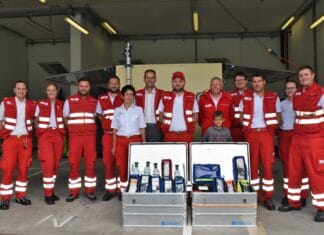 Neuausstattung des medizinischen Großunfallsets!